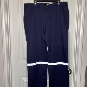 Sale! 🔥 NWT! Lapco Flame Resistant Navy Blue Pants 👖 with Reflective Strip